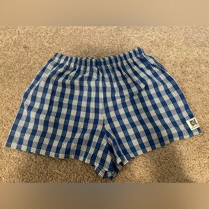 Kahui Palaka Blue Palaka Shorts